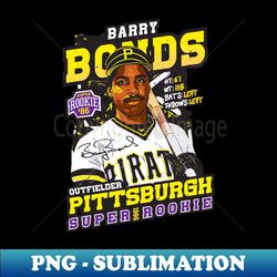 barry bonds pittsburg vintage style t-shirt - exclusive sublimation digital file