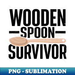 wooden spoon survivor 1 - creative sublimation png download