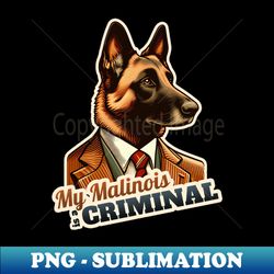 belgian malinois criminal - premium png sublimation file
