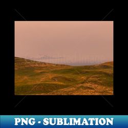 mountain landscape - trendy sublimation digital download