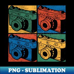 photograph pop art camera photographer photography - png transparent digital download file for sublimation