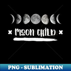 stay wild moon child t top moon phases top - vintage sublimation png download