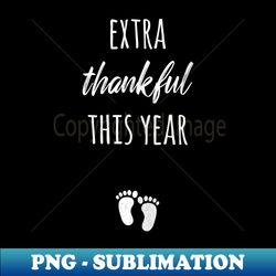 baby cute thanksgiving pregnancy announcement - special edition sublimation png file
