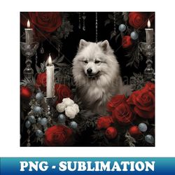 mystic samoyed - creative sublimation png download