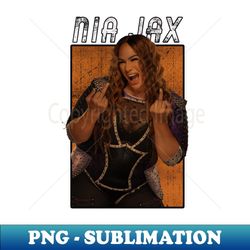 vintage wwe nia jax 1 - premium sublimation digital download