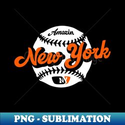 new york baseball - sublimation-ready png file