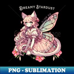 enchanted dreamy stardust - a cat fairycore fantasy