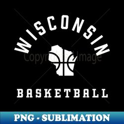 wisconsin basketball - unique sublimation png download