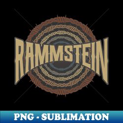 rammstein barbed wire - aesthetic sublimation digital file