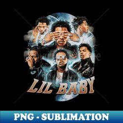 lil baby retro - premium png sublimation file