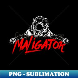 maligator belgian malinois hund - unique sublimation png download