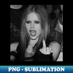 vintage avril lavigne photo - professional sublimation digital download