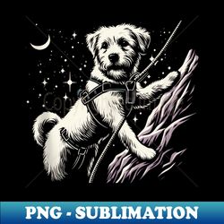 rock climbing dog rock climbing - special edition sublimation png file