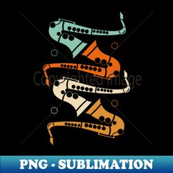 retro jazz music saxophone saxophonist - decorative sublimation png file