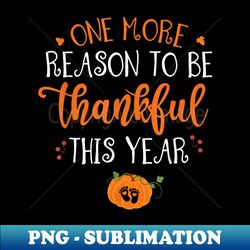 thanksgiving pregnancy announcement fall baby reveal 1 - aesthetic sublimation digital file