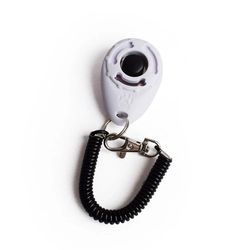 pet cat dog training clicker portable puppy correction instruction behavioral clicker wrist strap sound key chain dog su