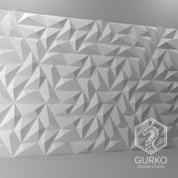 parallelogram tile papercraft, pdf, gurko, pepakura, template, 3d origami, paper sculpture, low poly, diy craft