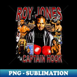 roy jones jr. captain hook - premium png sublimation file