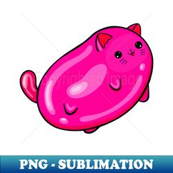 jelly bean kitty (magenta) - elegant sublimation png download