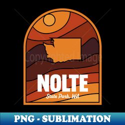 nolte state park washington - sublimation-ready png file