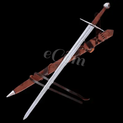 custom & handmade carbon steel medieval sword, battle ready functional sword, long sword, battle ready sword / best gift