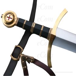 medieval knights sword, handmade sword, knights templar swords,functional sword, best gift for him, wedding gift