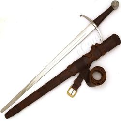 medieval warrior authentic battle ready classic long sword