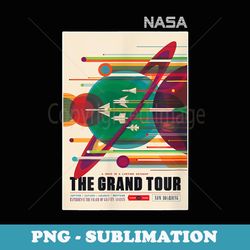 the official grand tour space tourism nasa - unique sublimation png download