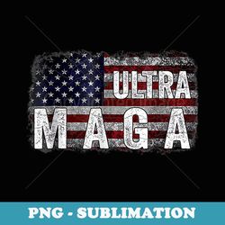funny ultra mega vintage american flag ultra-mega - exclusive png sublimation download