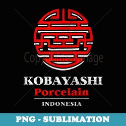 kobayashi porcelain - modern sublimation png file