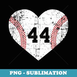 vintage baseball 44 jersey number - stylish sublimation digital download