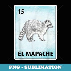 el mapache mexican racoon cards - trendy sublimation digital download