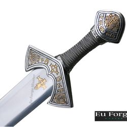 viking sword, hand forged sword, long sword, amazing handle, wedding gift, personalized gift, birthday gift,