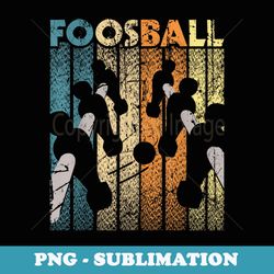 retro vintage foosball player table football soccer - png sublimation digital download