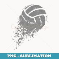 volleyball vintage retro sport volleyball player 1 - png sublimation digital download