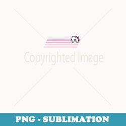 hello kitty nerd glasses retro stripe - special edition sublimation png file