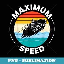 hydroplane boat racing powerboat speedboat offshore race - high-resolution png sublimation file