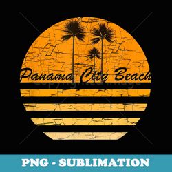 panama city beach retro 70's throwback surf - signature sublimation png file