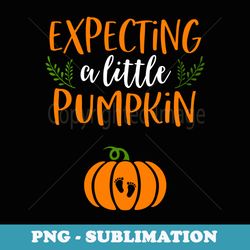 fall pregnancy announcement s couple halloween baby - exclusive png sublimation download