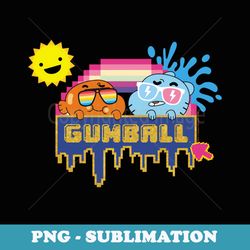 the amazing world of gumball sunshine - modern sublimation png file