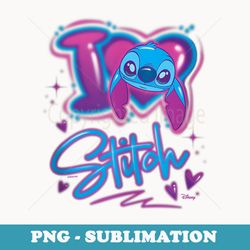 lilo & stitch - i love stitch airbrush