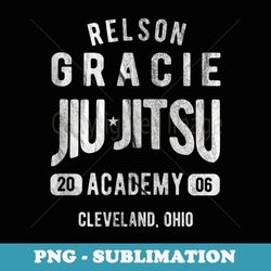 varsity style relson gracie jiu-jitsu cleveland - sublimation png file