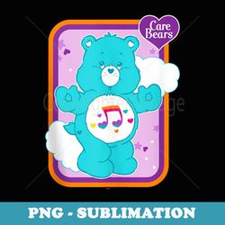 care bears heartsong bear - exclusive png sublimation download