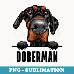 dogs 365 doberman pinscher vintage retro dog - stylish sublimation digital download