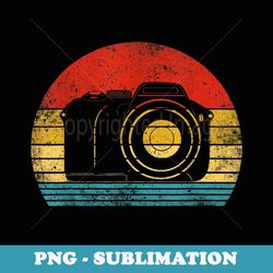 camera photography lover vintage retro photographer graphic - png transparent sublimation design