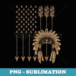 funny native american flag cool usa tribe patriotic - sublimation digital download