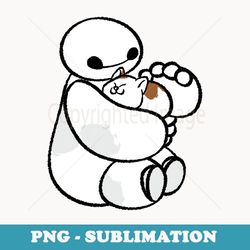 disney big hero 6 baymax cat cute portrait - premium png sublimation file