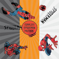 spiderman seamless pattern, spiderman png, spiderman digital paper, spiderman marvel, spider man burst template