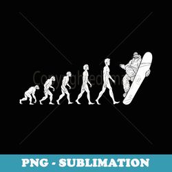 evolution snowboarding great s snowboard - png transparent sublimation design