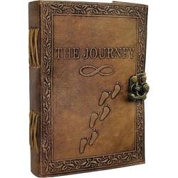 leather journal notebook travel writing diary or vintage 7 x 5 inch